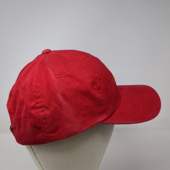 The National II Slideback Hat Red One Size Adjustable Embroidered ADG - Picture 5 of 9